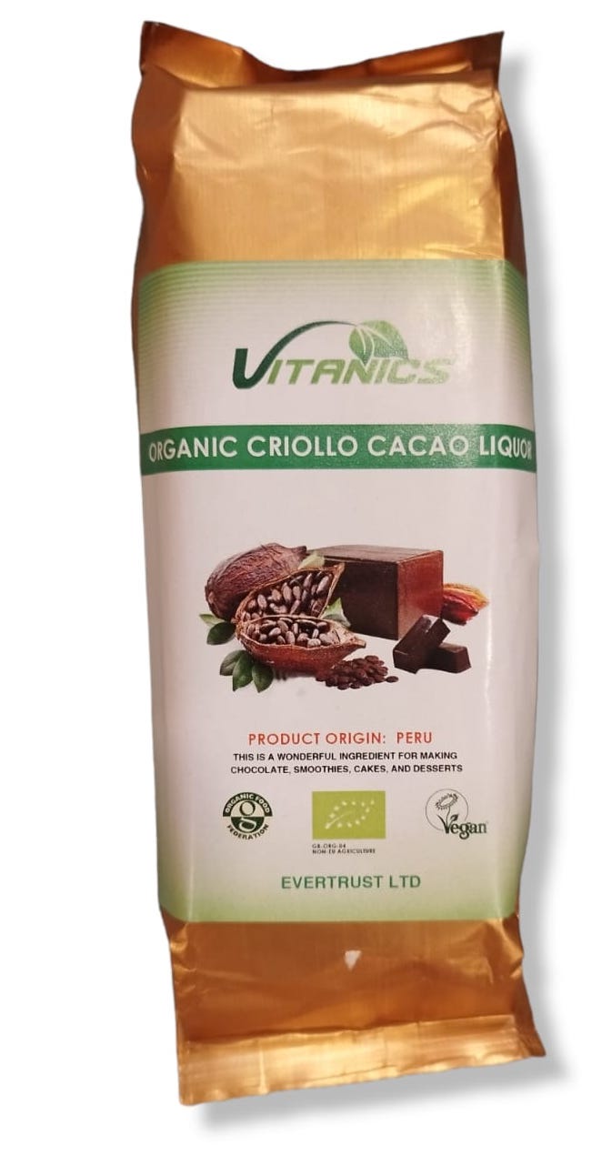 pasta di cacao Criollo ,Cacao Liquor 250g.